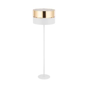 Lampa Podłogowa TK Lighting Hilton White/gold x1