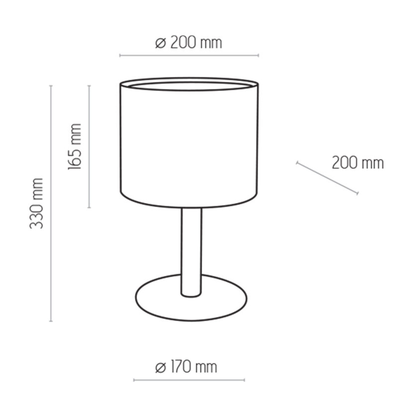 Lampka Nocna TK Lighting Deva White Fsc 100%, Sa-coc-006060 x1 - obrazek 4