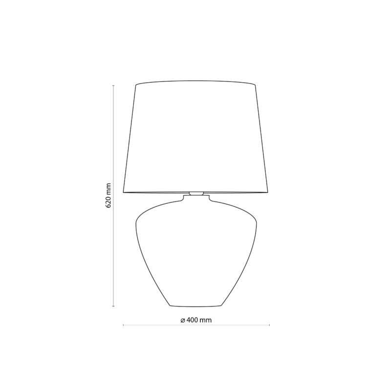 Lampka Nocna TK Lighting Fiord White x1 - obrazek 5