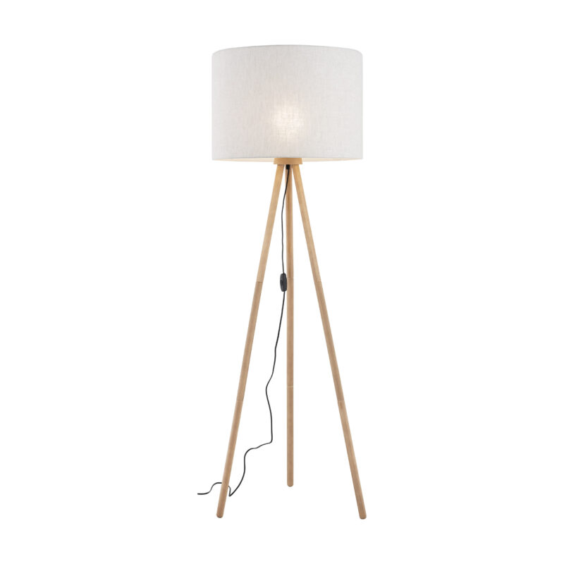Lampa Podłogowa TK Lighting Tokyo Nature Sosna Postarzana x1 - obrazek 4