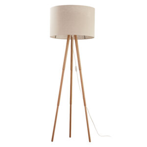 Lampa Podłogowa TK Lighting Tokyo Sosna/len x1