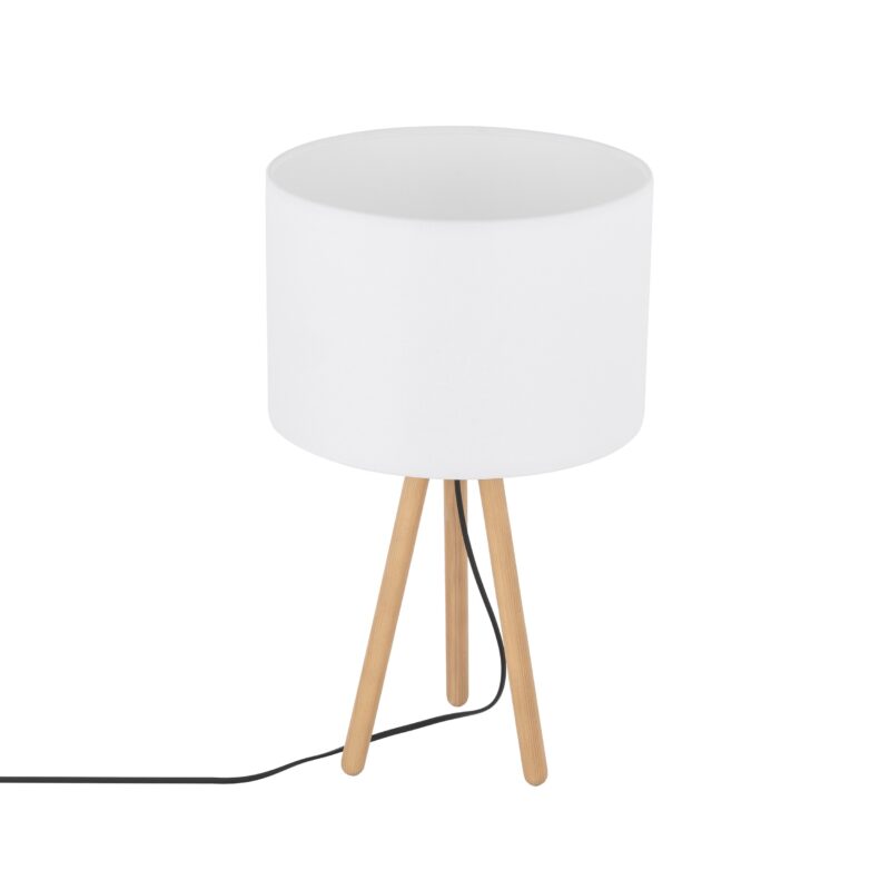 Lampka Nocna TK Lighting Tokyo White Sosna Postarzana x1 - obrazek 4