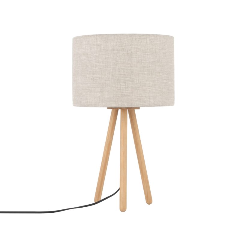 Lampka Nocna TK Lighting Tokyo Nature Sosna Postarzana x1 - obrazek 9