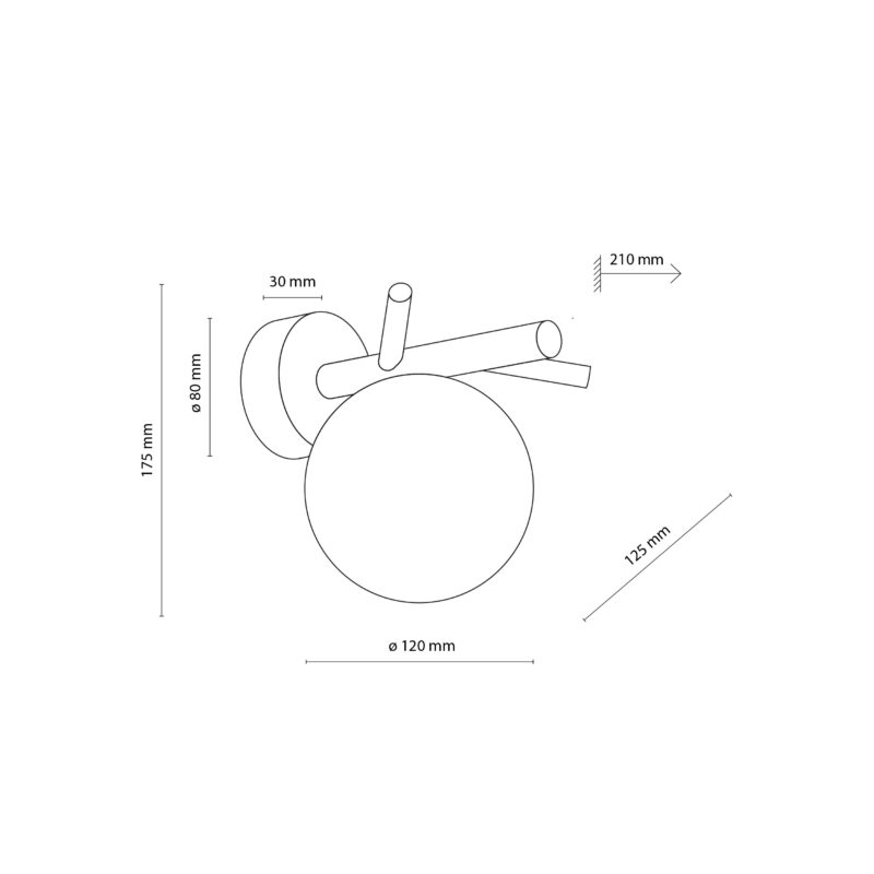 Kinkiet TK Lighting Sheron White x1 - obrazek 10