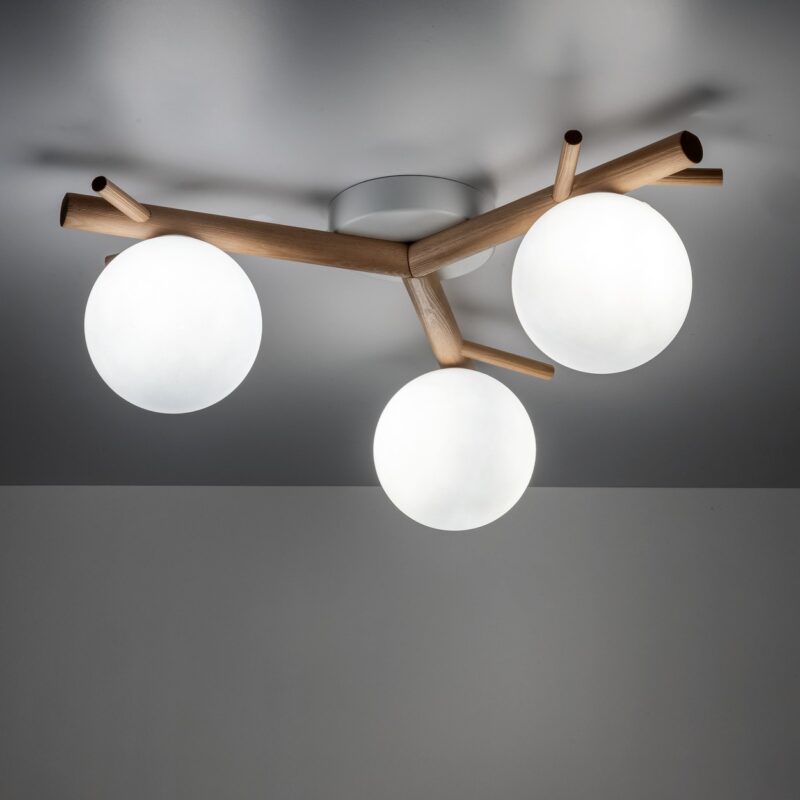 Lampa Sufitowa TK Lighting Sheron White x3 - obrazek 3
