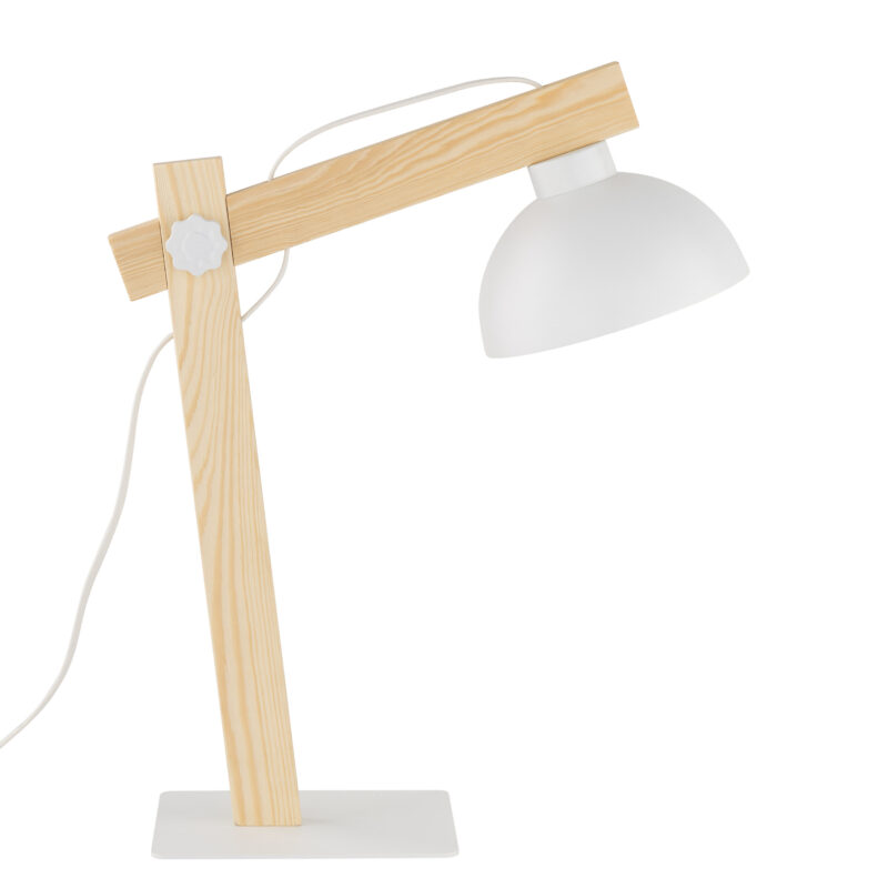 Lampka Nocna TK Lighting Oslo White x1 - obrazek 5