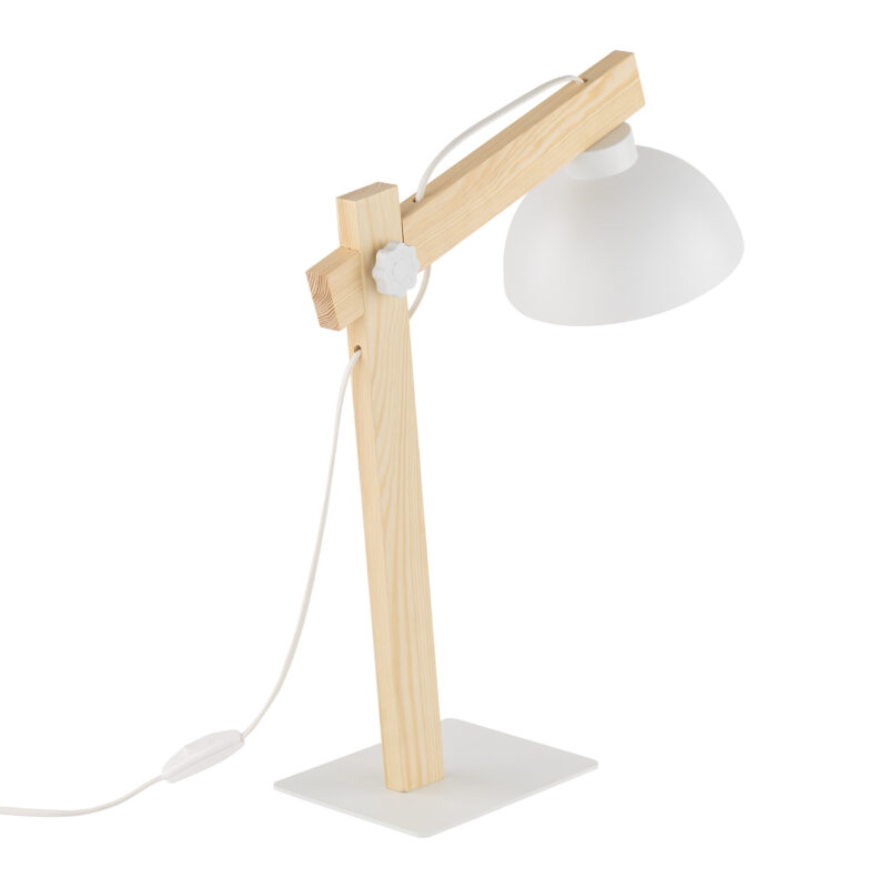 Lampka Nocna TK Lighting Oslo White x1 - obrazek 6