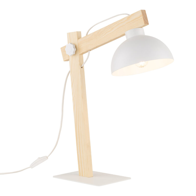 Lampka Nocna TK Lighting Oslo White x1 - obrazek 7