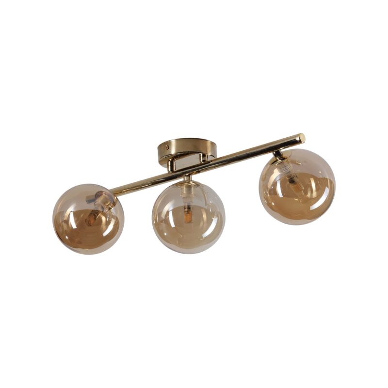 Lampa Sufitowa TK Lighting Estera Gold x3 - obrazek 5