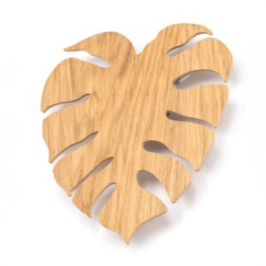 Kinkiet TK Lighting Monstera Wood Dąb x3