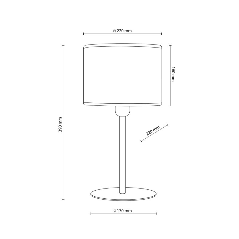 Lampka Nocna TK Lighting Juta x1 - obrazek 9