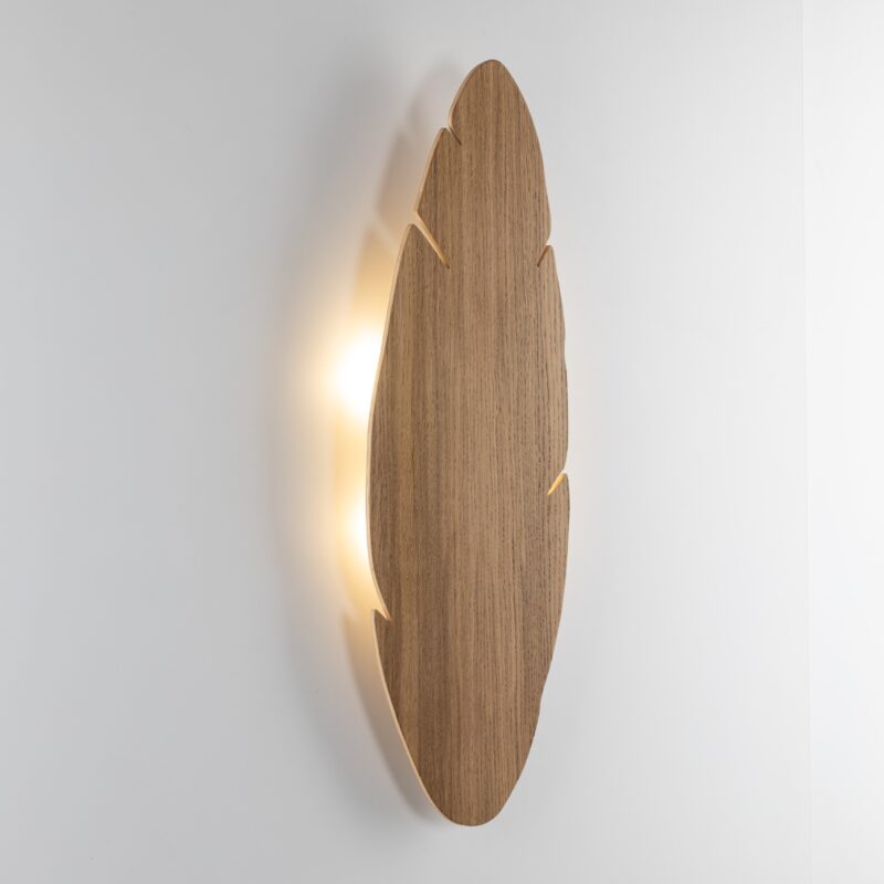 Kinkiet TK Lighting Hoja Wood x4 - obrazek 3