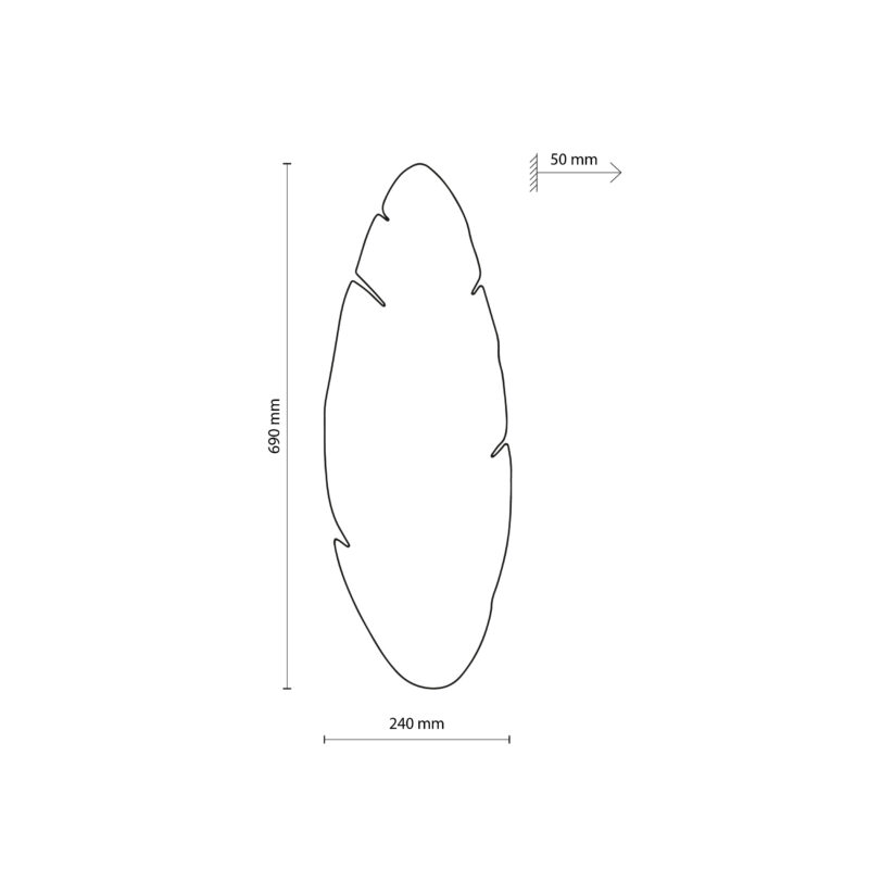 Kinkiet TK Lighting Hoja Wood x4 - obrazek 8