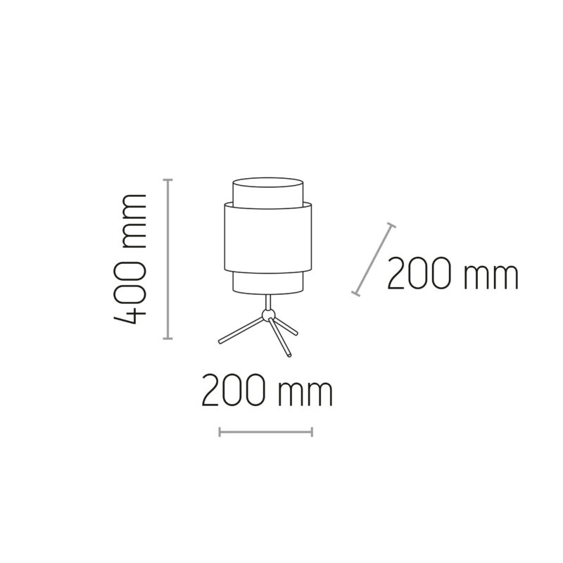 Lampka Nocna TK Lighting Boho Nature x1 - obrazek 4
