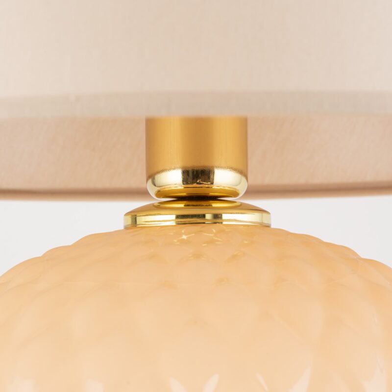 Lampka Nocna TK Lighting Santana Ecru x1 - obrazek 3