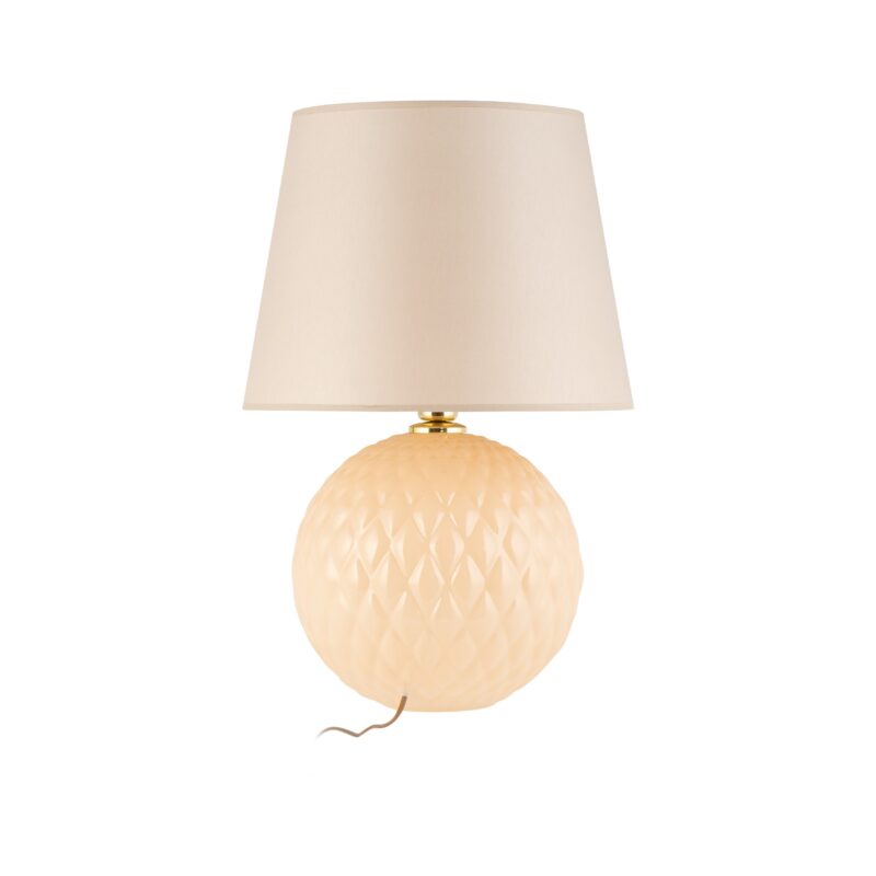 Lampka Nocna TK Lighting Santana Ecru x1 - obrazek 8