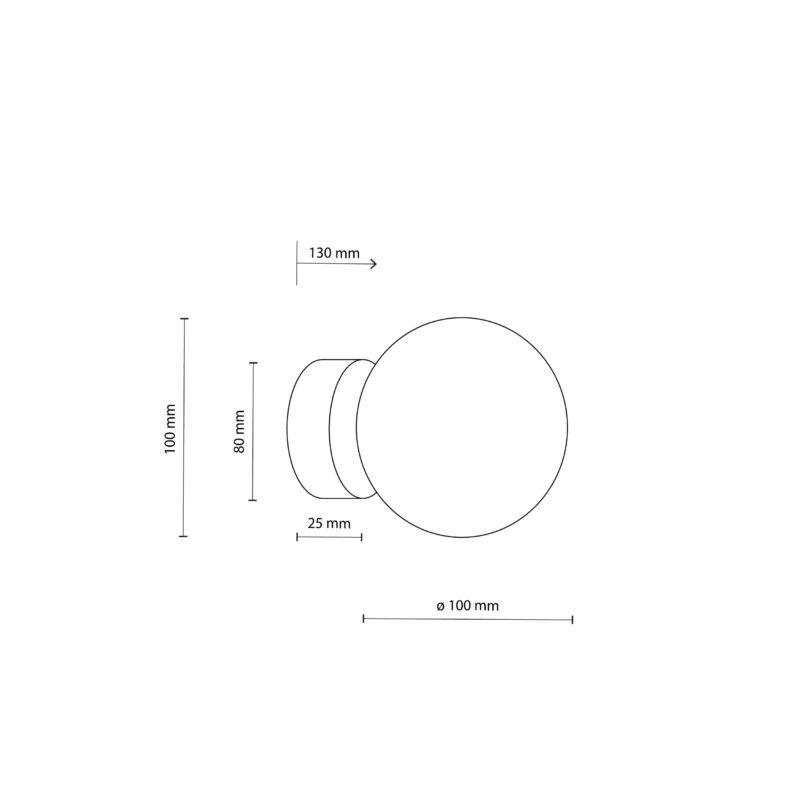 Lampa Sufitowa TK Lighting Vox x1 - obrazek 4