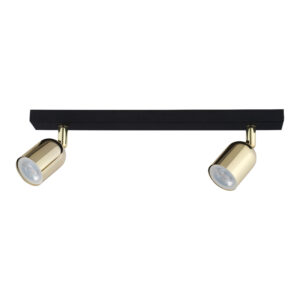 Lampa Sufitowa TK Lighting Top Black Gold x2