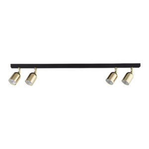 Lampa Sufitowa TK Lighting Top Black Gold x4