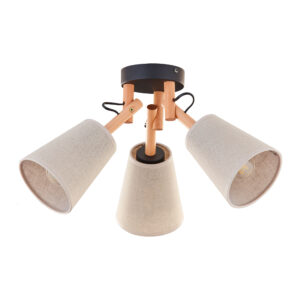 Lampa Sufitowa TK Lighting Vaio Nature x3