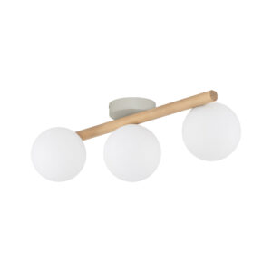 Lampa Sufitowa TK Lighting Estera Wood x3