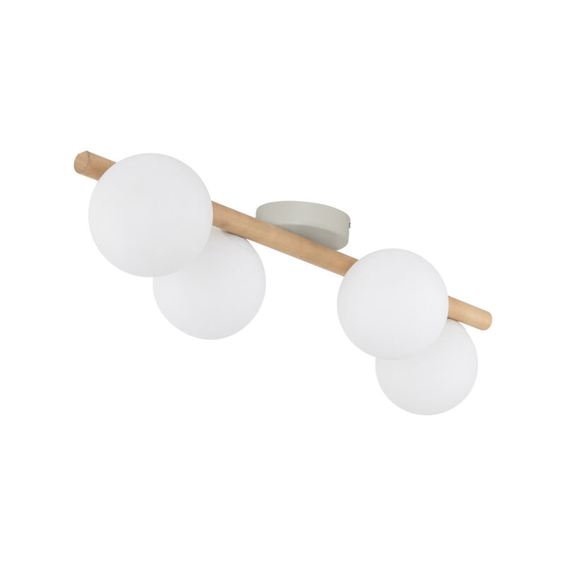 Lampa Sufitowa TK Lighting Estera Wood x4