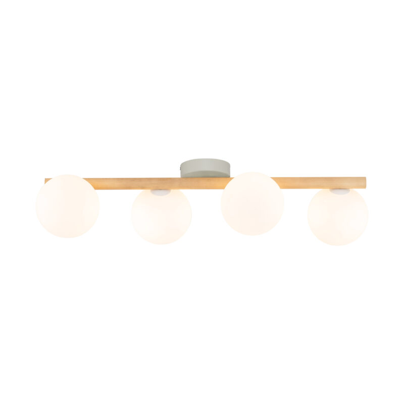 Lampa Sufitowa TK Lighting Estera Wood x4 - obrazek 3