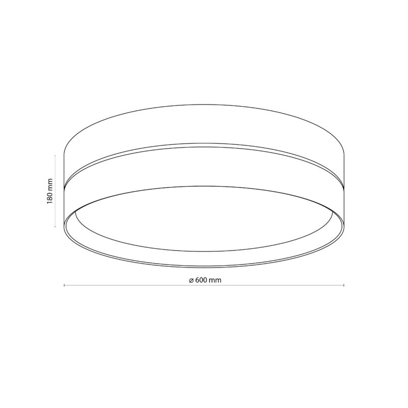 Lampa Sufitowa TK Lighting Eco x4 - obrazek 5