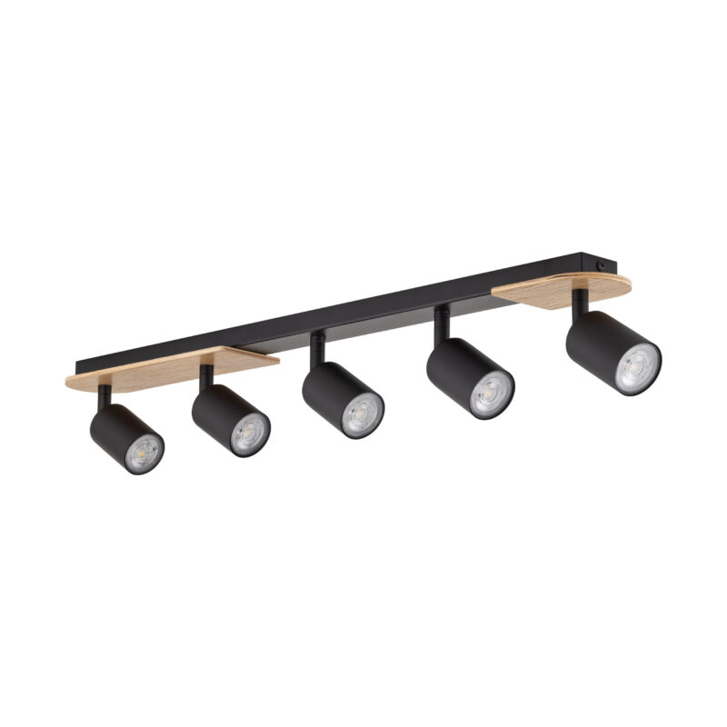 Lampa Sufitowa TK Lighting Cover Wood x5 - obrazek 3