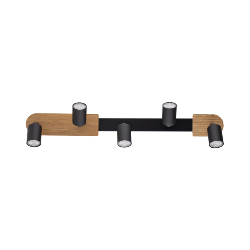 Lampa Sufitowa TK Lighting Cover Wood x5 - obrazek 5