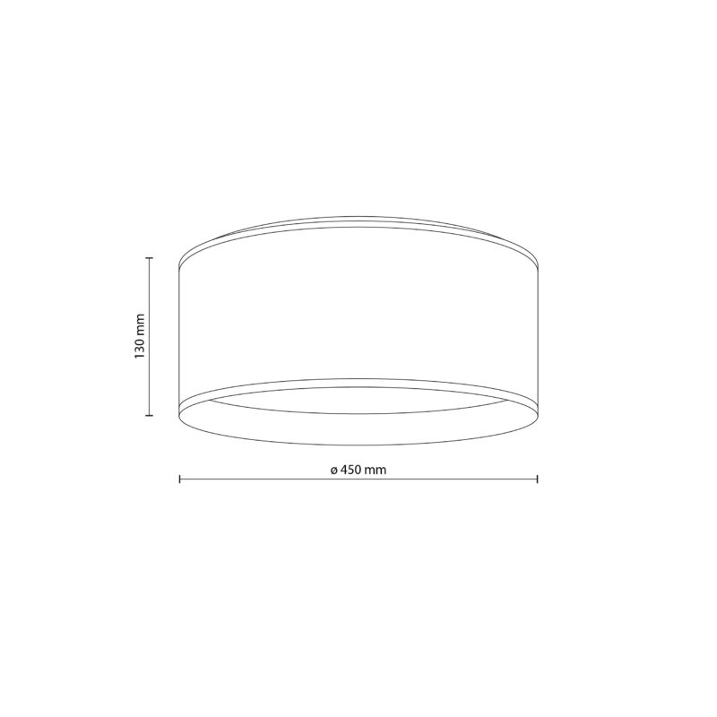 Lampa Sufitowa TK Lighting Juta x4 - obrazek 9