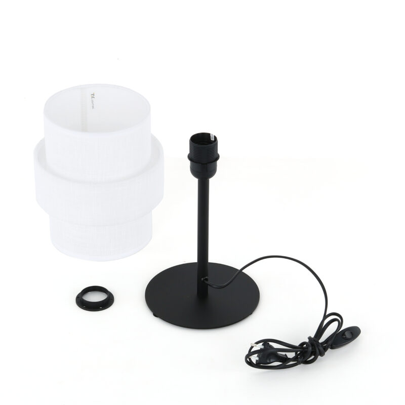 Lampka Nocna TK Lighting Calisto White x1 - obrazek 12