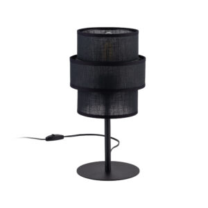 Lampka Nocna TK Lighting Calisto Black x1