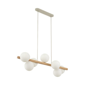 Lampa Wisząca TK Lighting Estera Wood x7