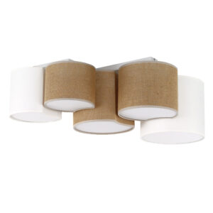 Lampa Sufitowa TK Lighting Mona Juta x5