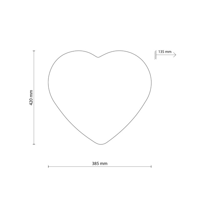 Lampa Sufitowa TK Lighting Heart Blue x2 - obrazek 7