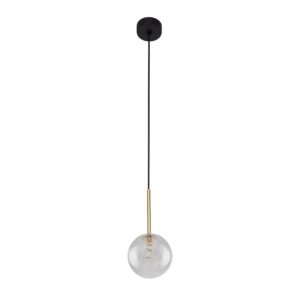 Lampa Wisząca TK Lighting Nilos Black/Gold x1