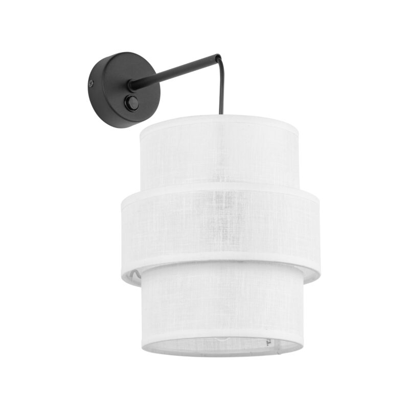 Kinkiet TK Lighting Calisto White x1