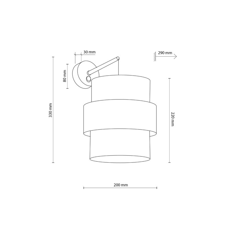 Kinkiet TK Lighting Calisto White x1 - obrazek 8