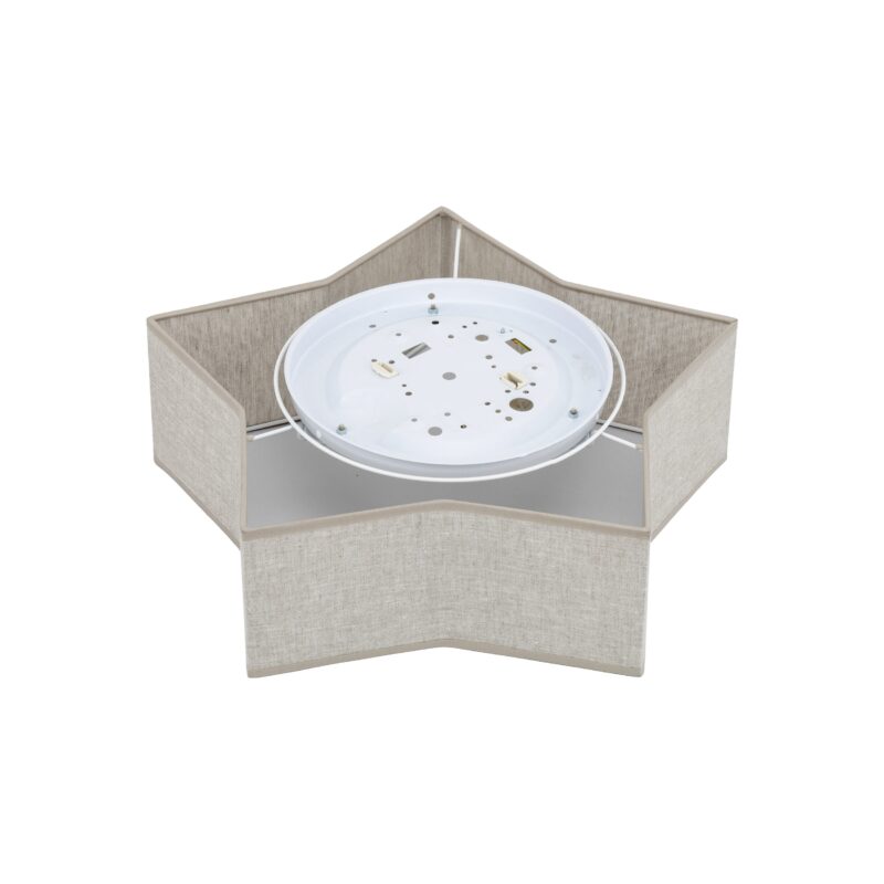 Lampa Sufitowa TK Lighting Star Linen x2 - obrazek 5