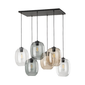 Lampa Wisząca TK Lighting Elio Mix x6