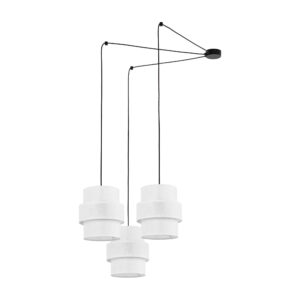 Lampa Wisząca TK Lighting Calisto White x3
