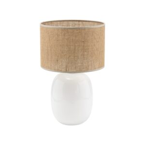 Lampka Nocna TK Lighting Melody White Juta x1