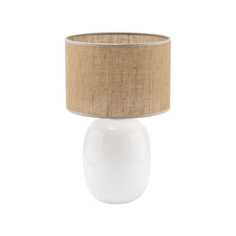 Lampka Nocna TK Lighting Melody White Juta x1