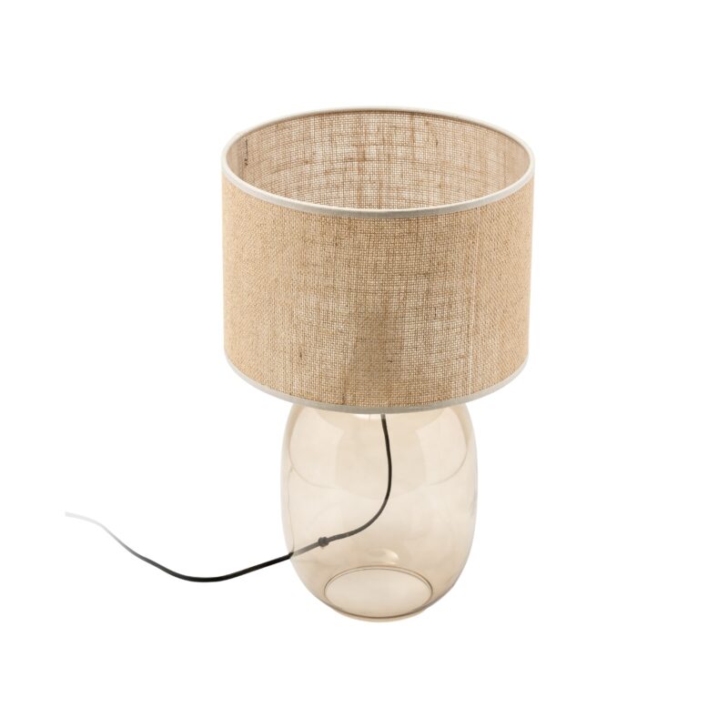 Lampka Nocna TK Lighting Melody Topaz Juta x1 - obrazek 5