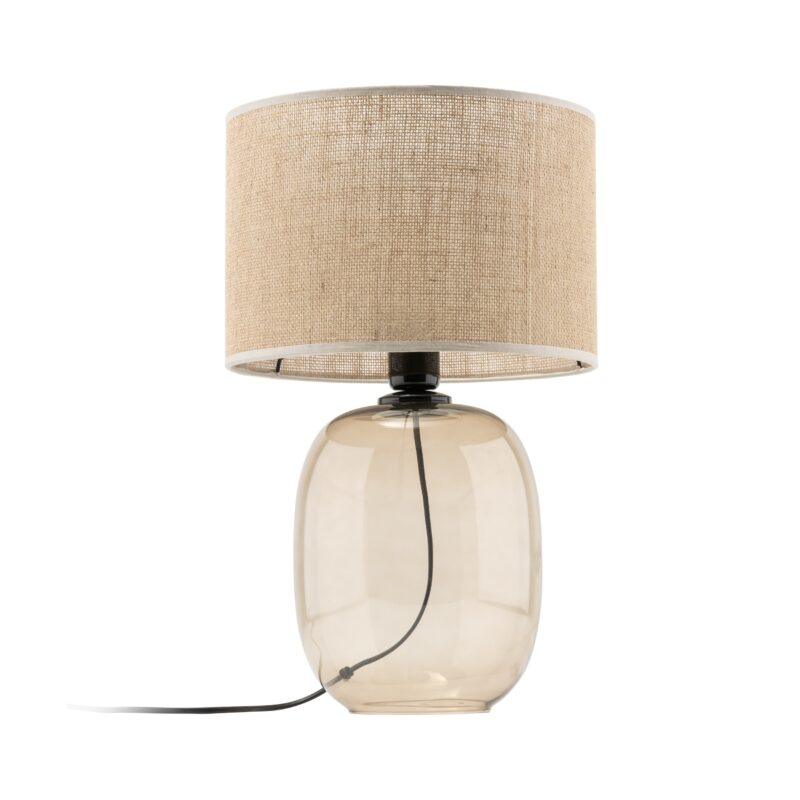 Lampka Nocna TK Lighting Melody Topaz Juta x1 - obrazek 8