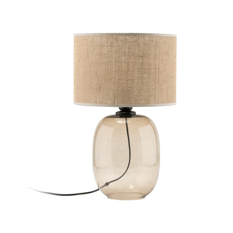 Lampka Nocna TK Lighting Melody Topaz Juta x1 - obrazek 10