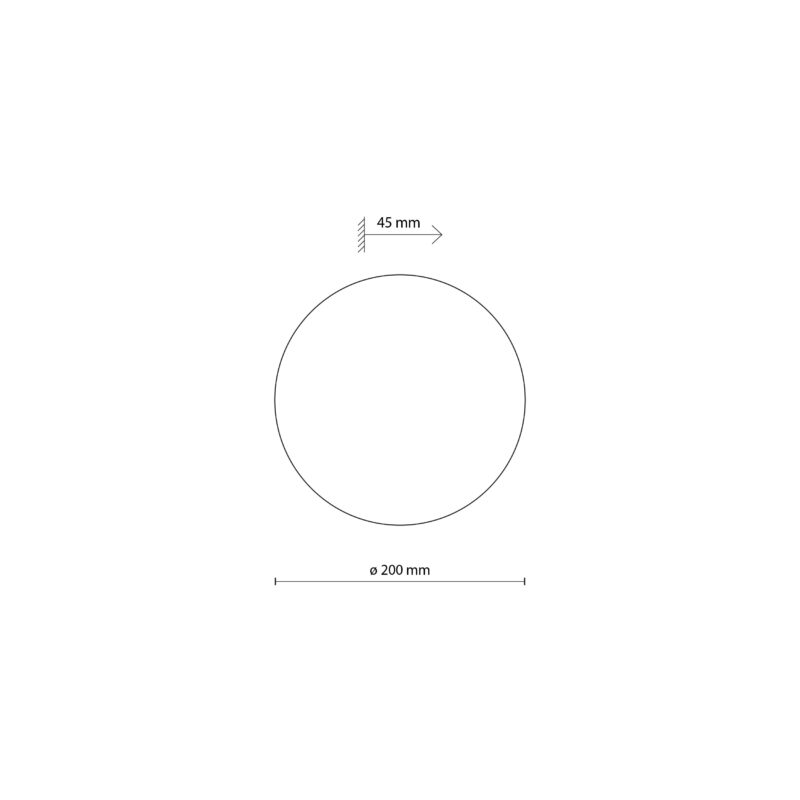 Kinkiet TK Lighting Luna Black 200 x2 - obrazek 3