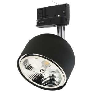 System szynowy TK Lighting Tracer 3-fazowy Altea Black GU10 ES111 x1