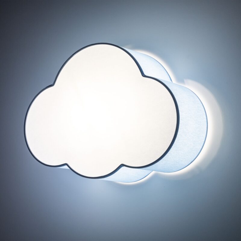 Lampa Sufitowa TK Lighting Cloud Niebieski Pastelowy Mini x2 - obrazek 4